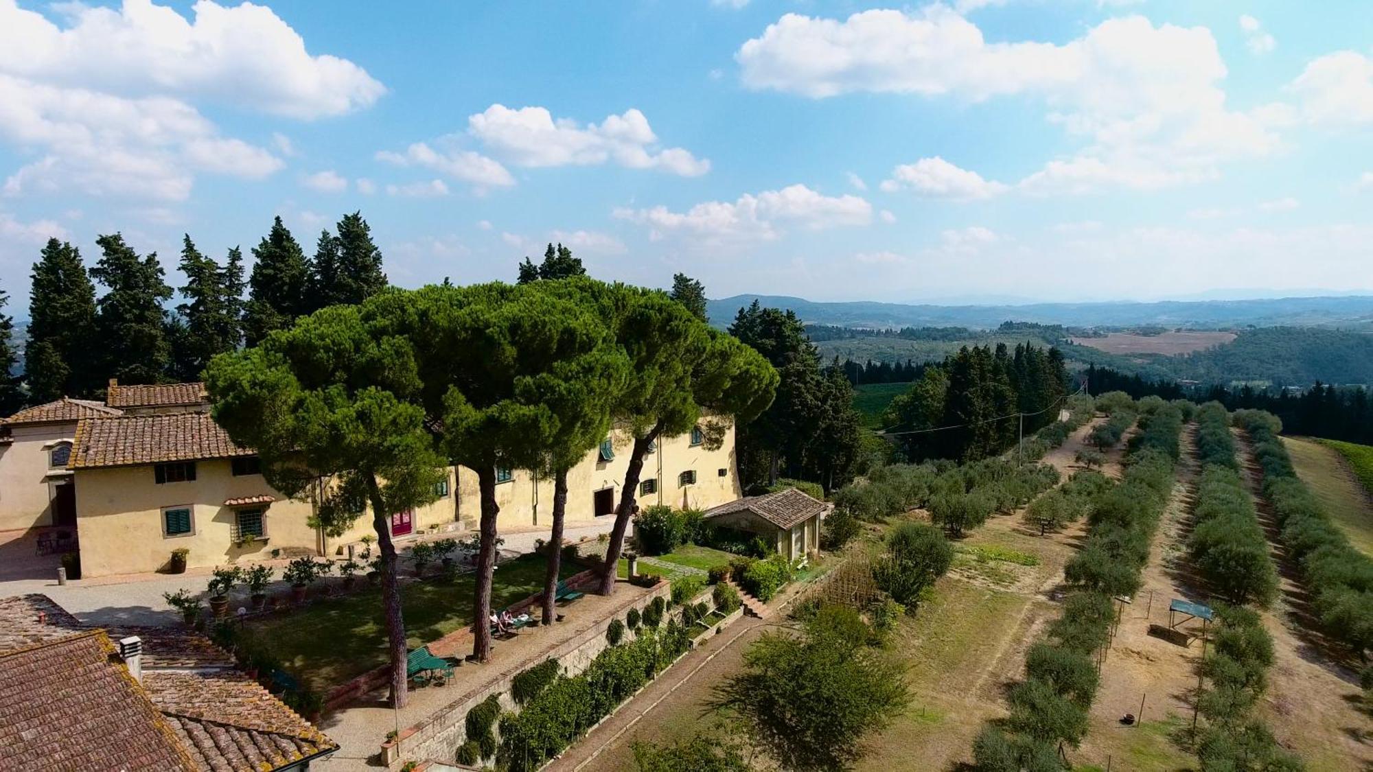 Fattoria Poggio Capponi Villa Montespertoli Kültér fotó